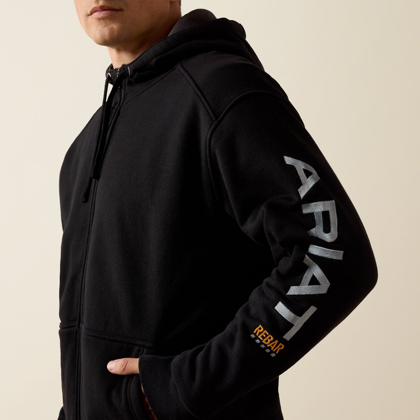 Rebar All-Weather Full Zip Hoodie Ariat Men|Work