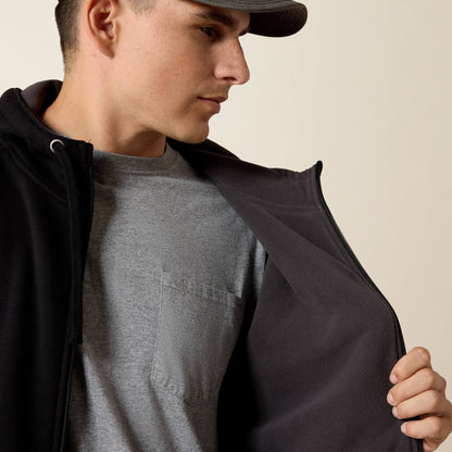 Rebar All-Weather Full Zip Hoodie Ariat Men|Work
