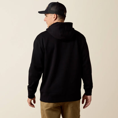 Rebar Workman 1/4 Zip Hoodie Ariat Men|Work