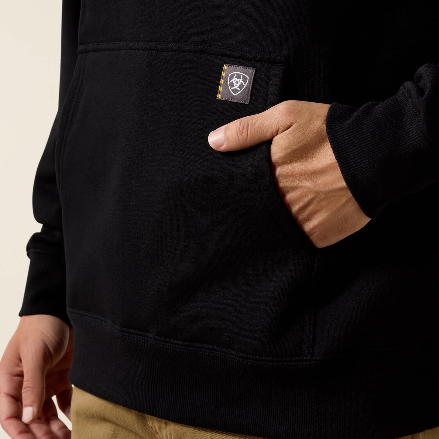 Rebar Workman 1/4 Zip Hoodie Ariat Men|Work