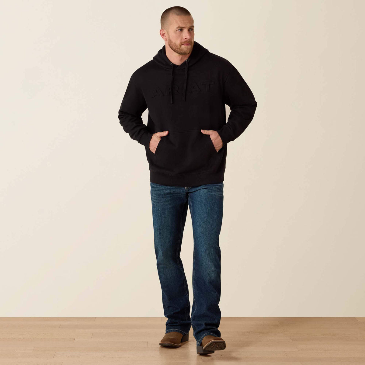 Ariat Embossed Logo Hoodie Ariat Men