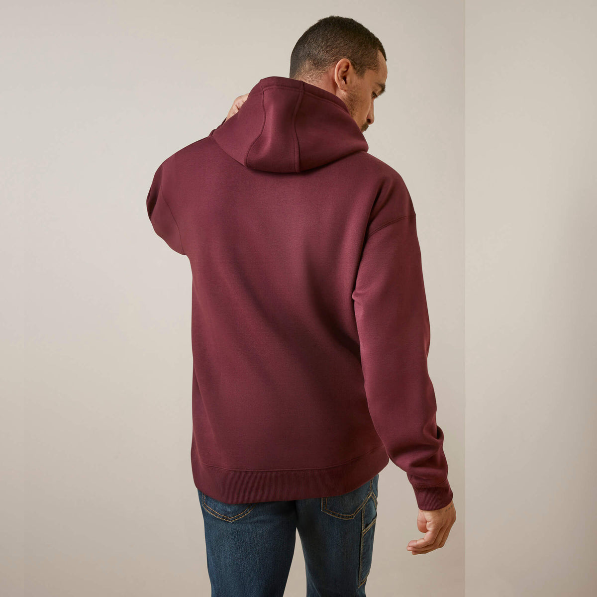 Rebar Workman Graphic Hoodie Ariat Men|Work
