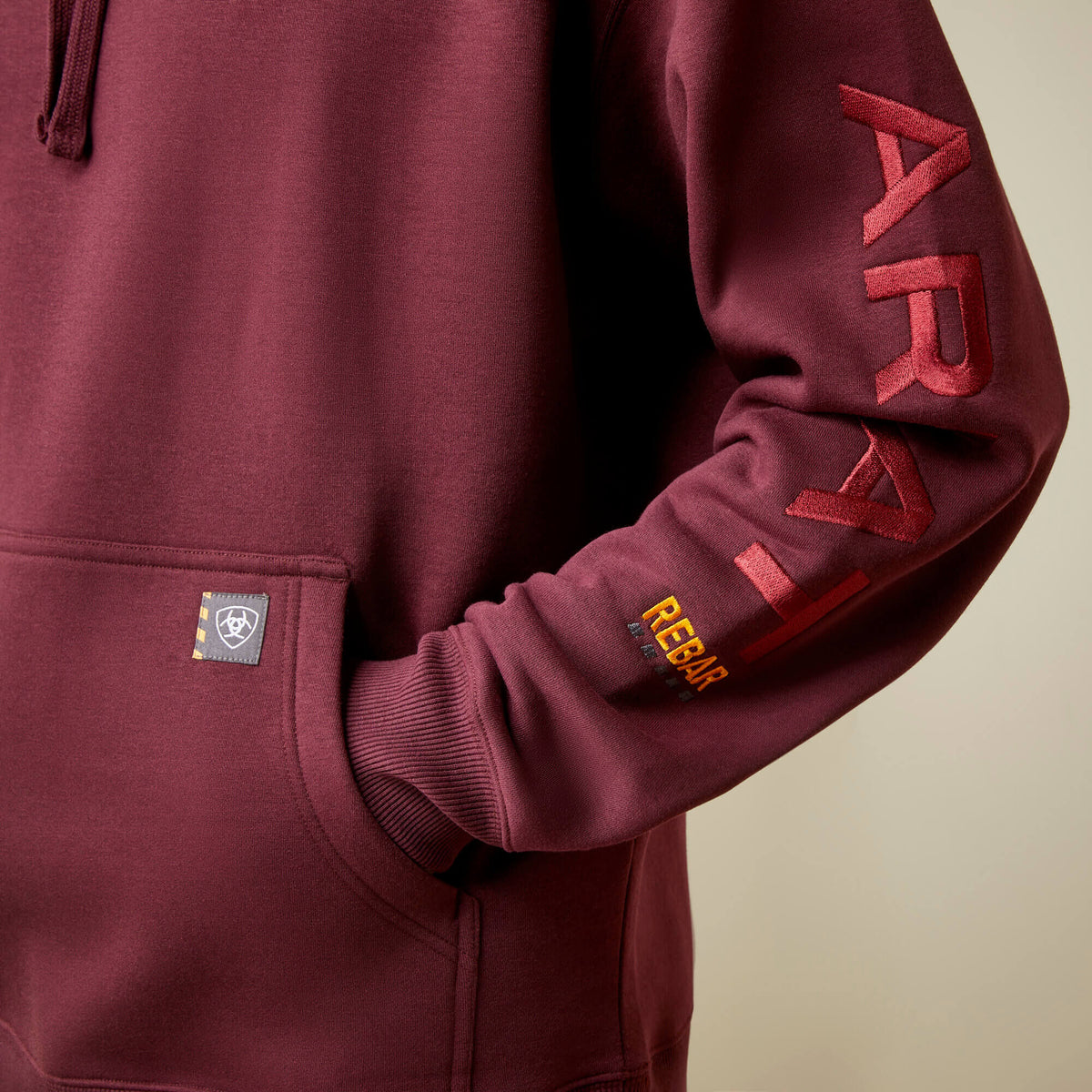 Rebar Workman Graphic Hoodie Ariat Men|Work