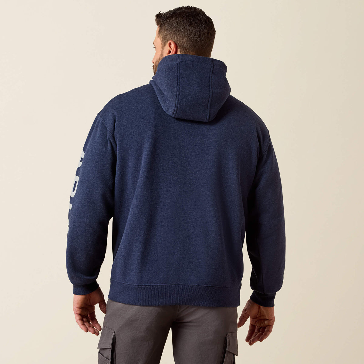 Rebar Lightweight Logo Hoodie Ariat Men|Work