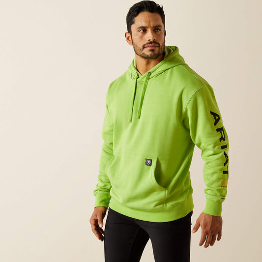 Rebar Workman Graphic Hoodie Ariat Men|Work