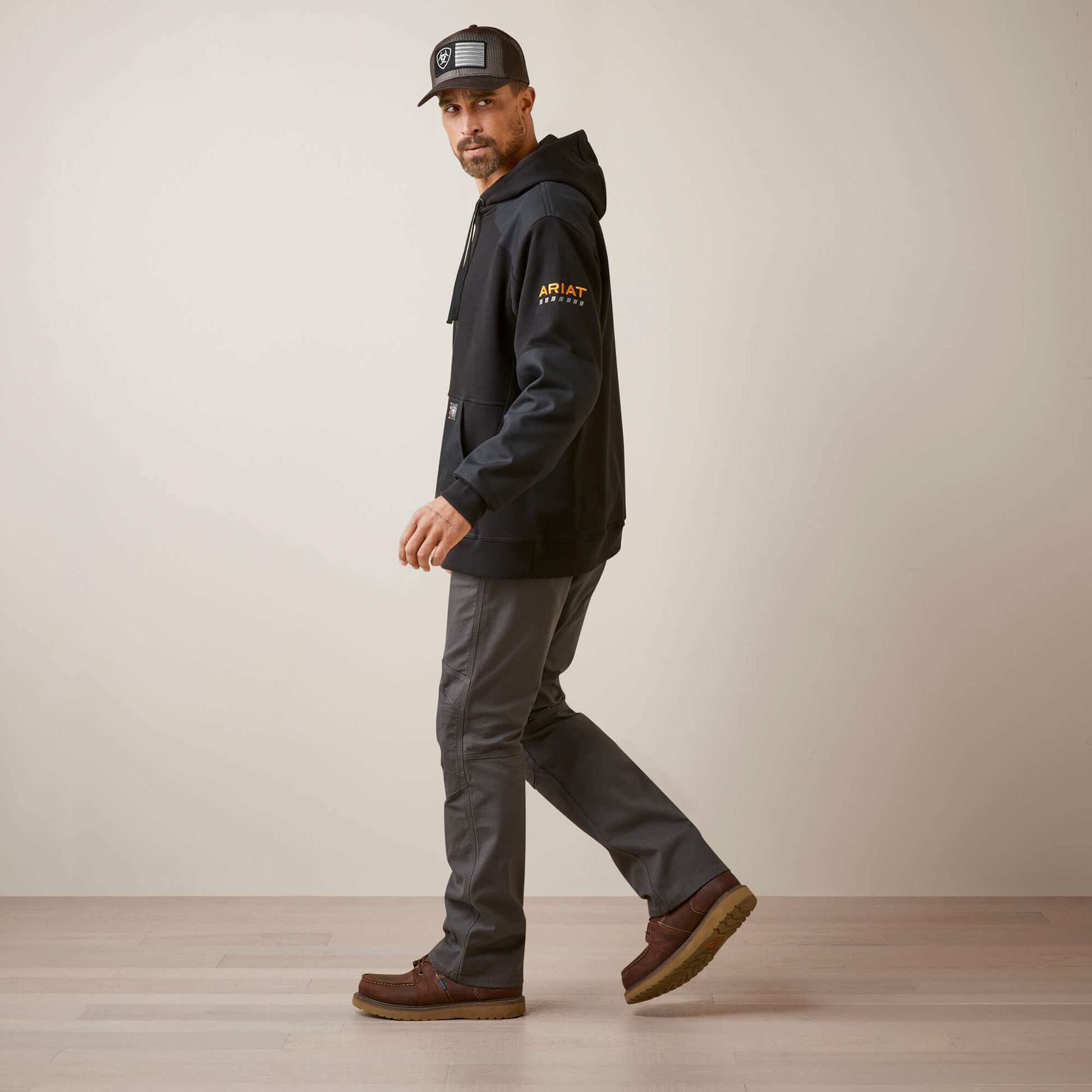 Rebar Workman DuraCanvas Hoodie Ariat Men|Work