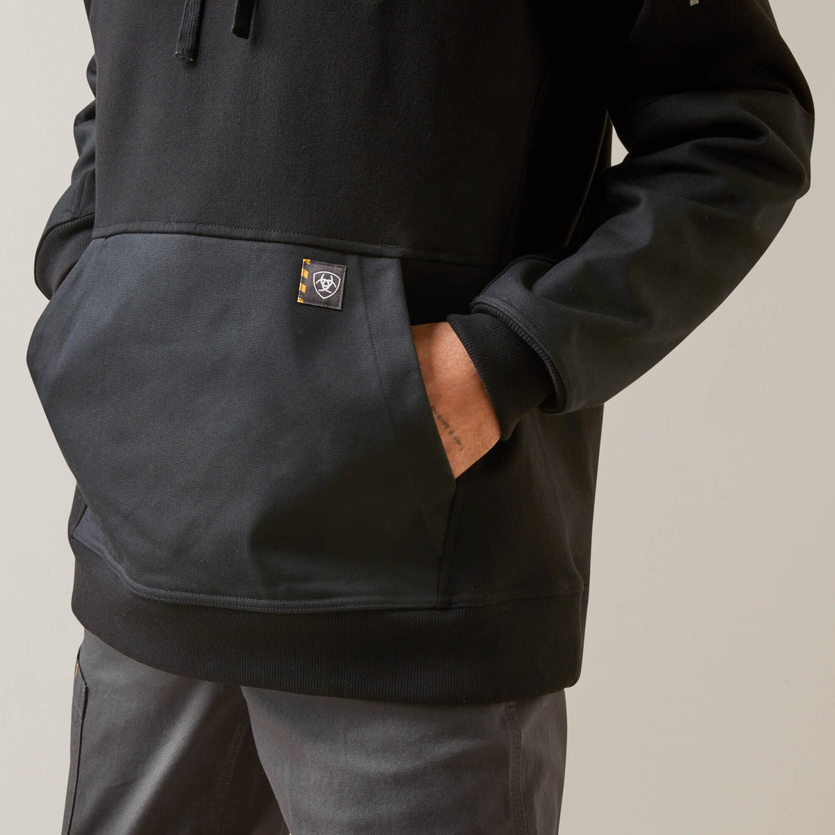 Rebar Workman DuraCanvas Hoodie Ariat Men|Work