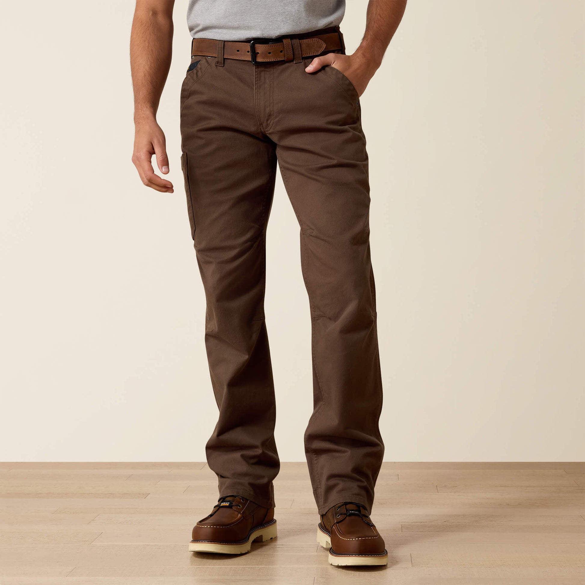 Rebar M5 Straight DuraStretch Washed Twill Dungaree Straight Leg Pant Ariat Men|Work