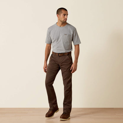 Rebar M5 Straight DuraStretch Washed Twill Dungaree Straight Leg Pant Ariat Men|Work