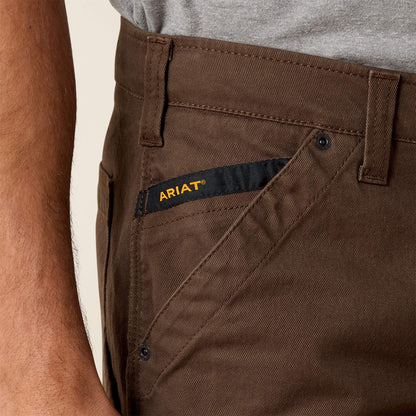 Rebar M5 Straight DuraStretch Washed Twill Dungaree Straight Leg Pant Ariat Men|Work