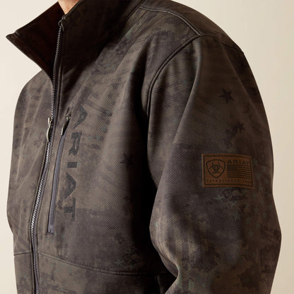 Patriot Flag Softshell Jacket Ariat Men