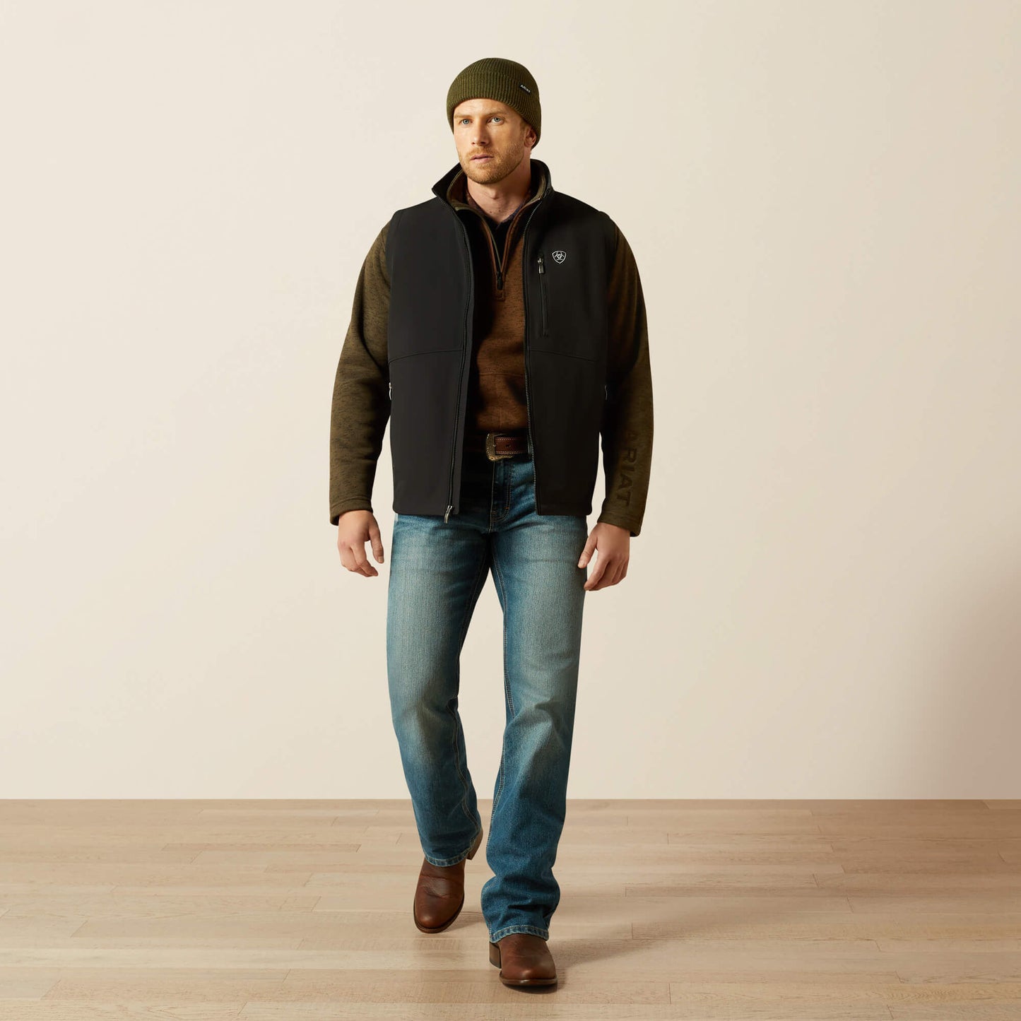 Logo Softshell Vest Ariat Men