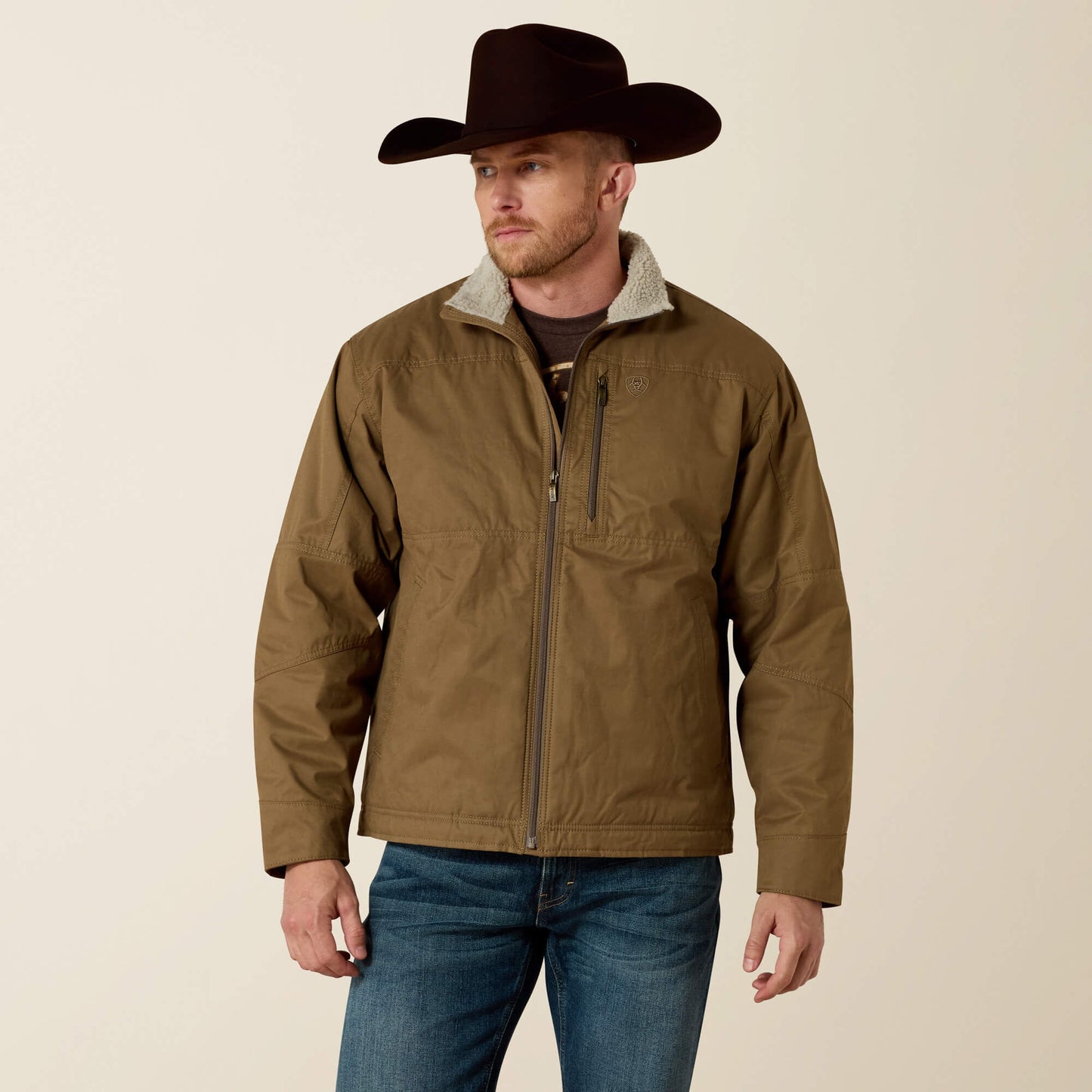 Grizzly Canvas Jacket Ariat Men