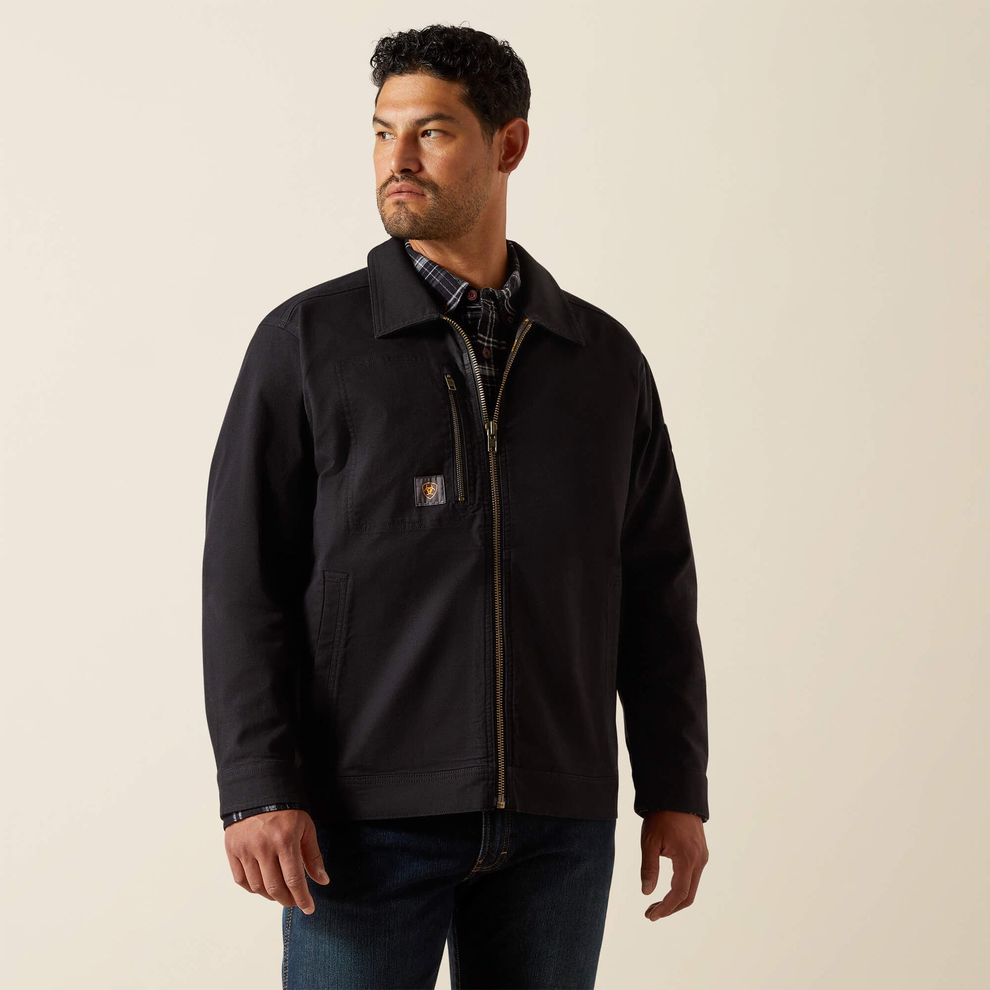 Rebar Made Tough Shop Jacket Ariat Men|Work