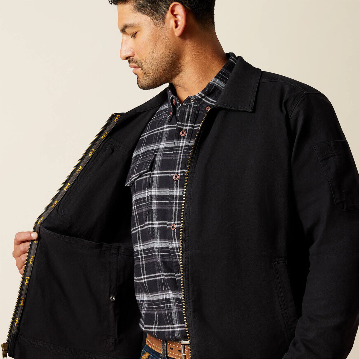 Rebar Made Tough Shop Jacket Ariat Men|Work