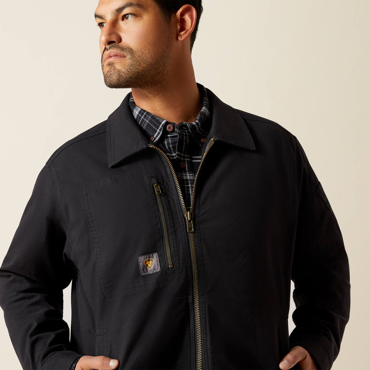 Rebar Made Tough Shop Jacket Ariat Men|Work
