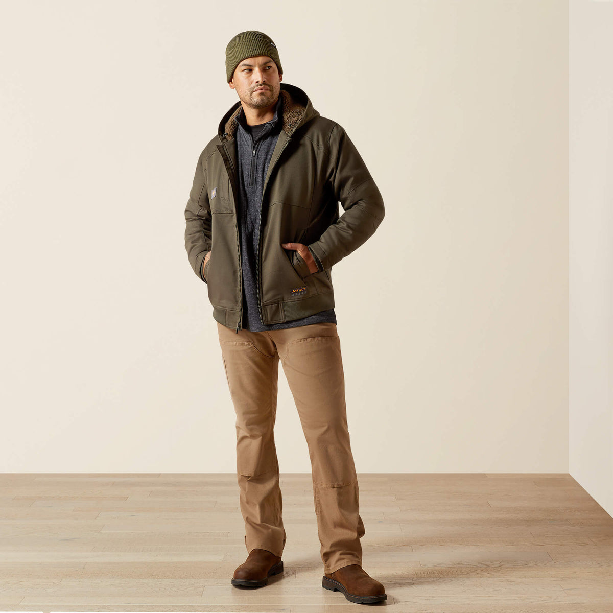 Rebar DuraCanvas Jacket Ariat Men|Work