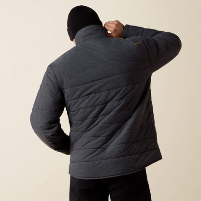 Rebar Valiant Stretch Canvas Water Resistant Insulated Jacket Ariat Men|Work