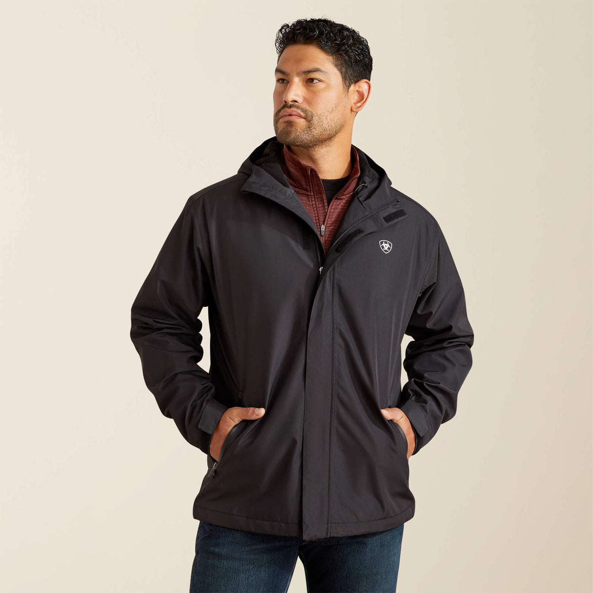 Rebar Stormshell Lightweight Waterproof Jacket Ariat Men|Work