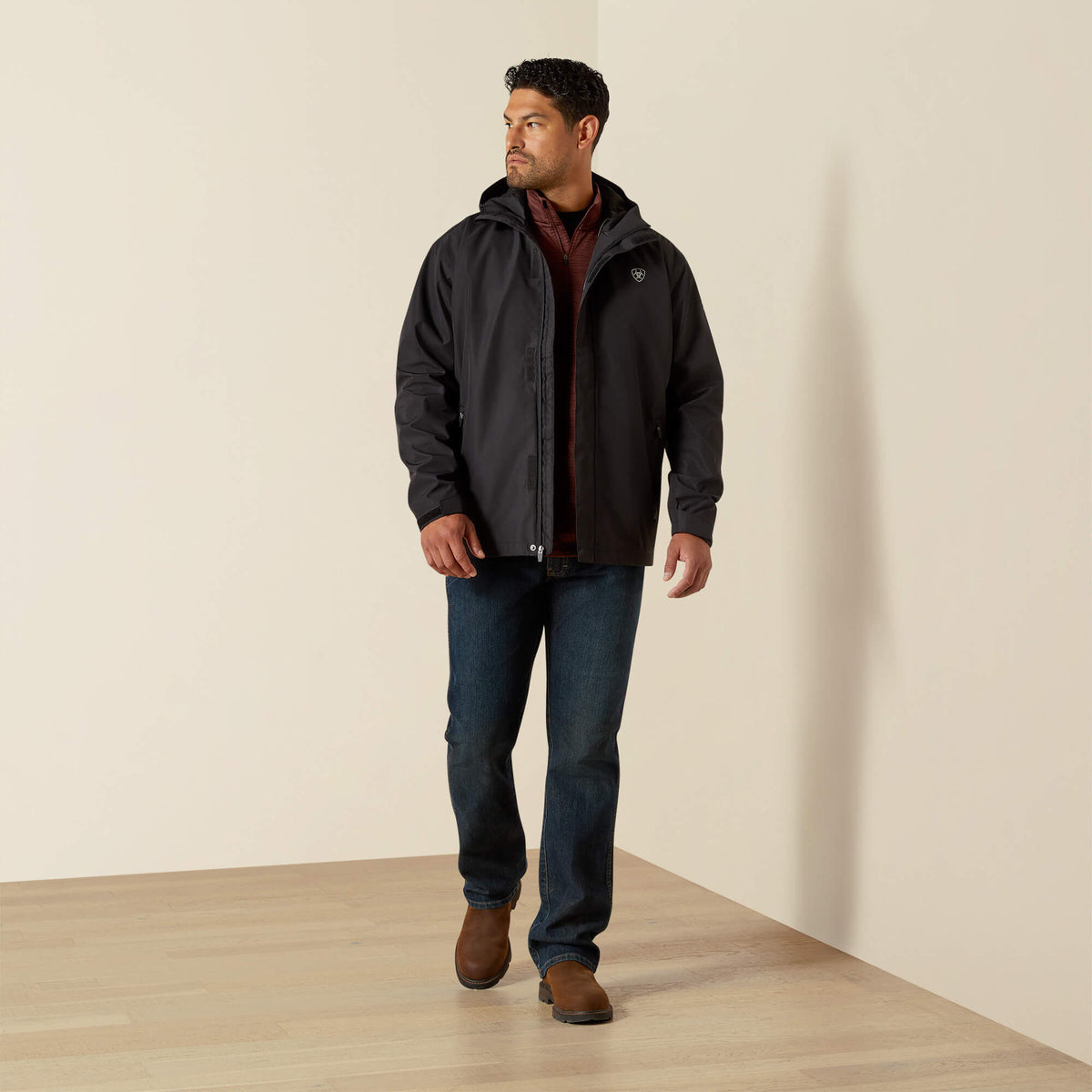Rebar Stormshell Lightweight Waterproof Jacket Ariat Men|Work