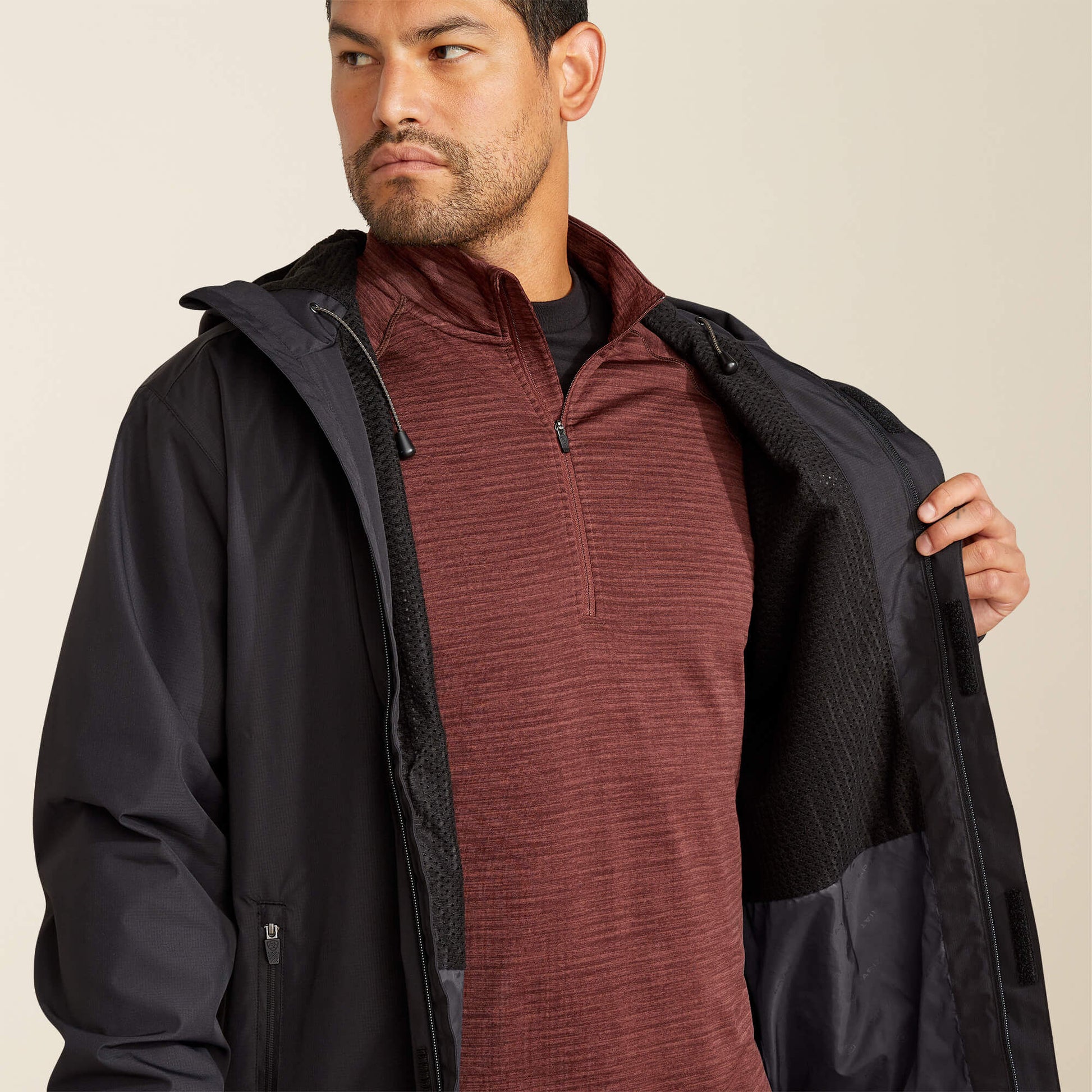 Rebar Stormshell Lightweight Waterproof Jacket Ariat Men|Work