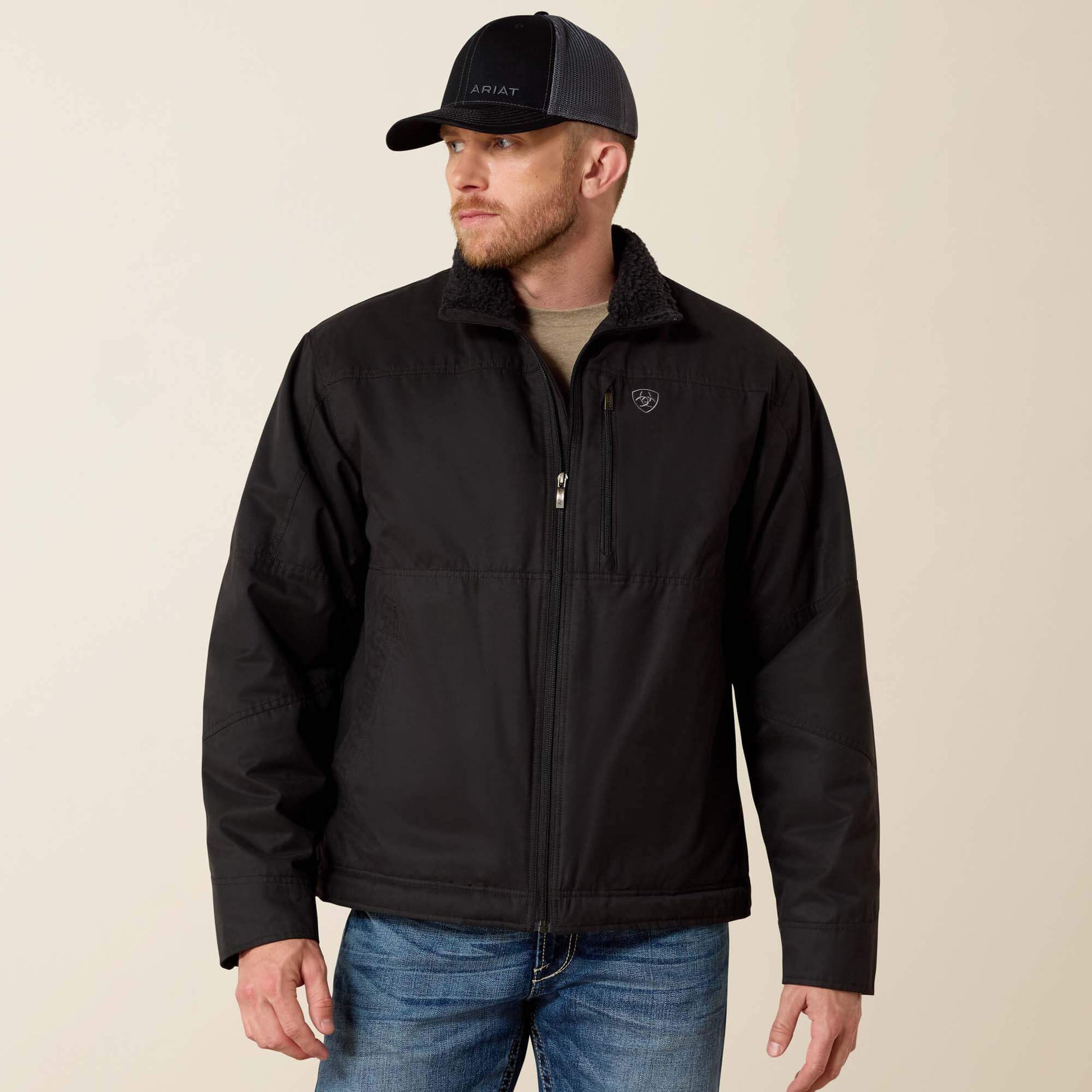 Grizzly Canvas Jacket Ariat Men