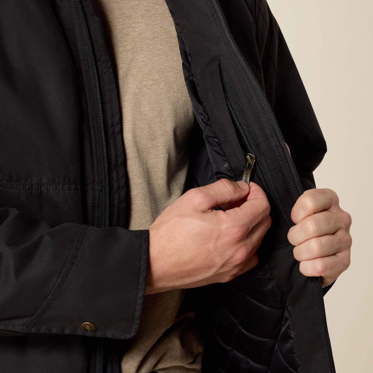 Grizzly Canvas Jacket Ariat Men