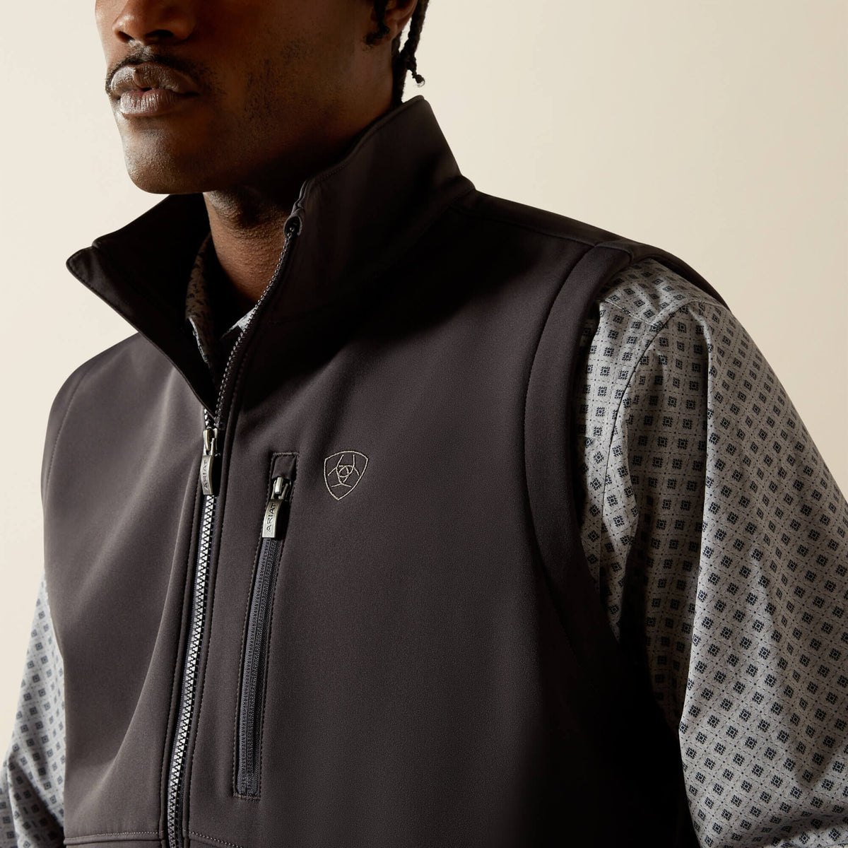 Logo Softshell Vest Ariat Men
