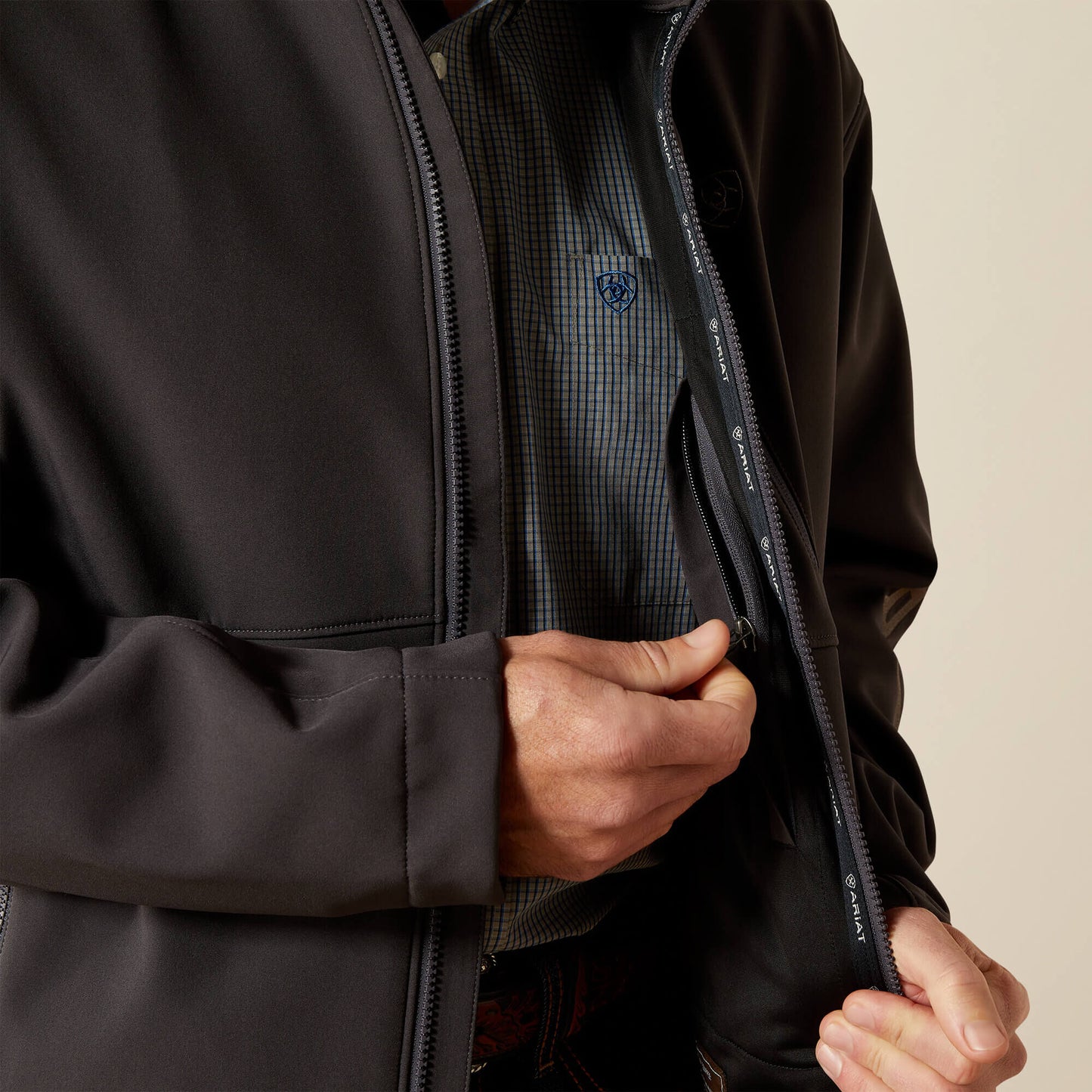 Logo Softshell Jacket Ariat Men