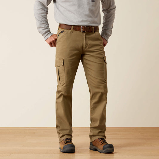 Rebar M4 Relaxed Made Tough Cargo Straight Pant Ariat Men|Work