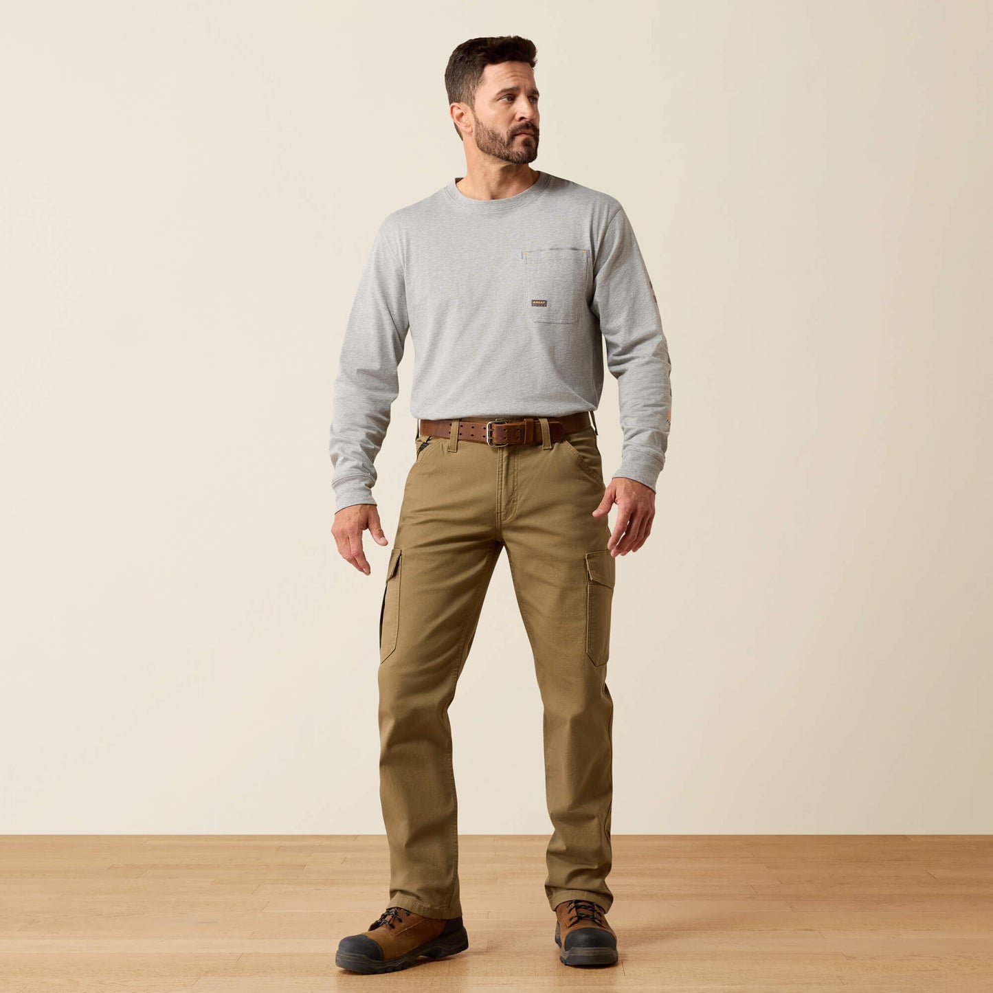 Rebar M4 Relaxed Made Tough Cargo Straight Pant Ariat Men|Work