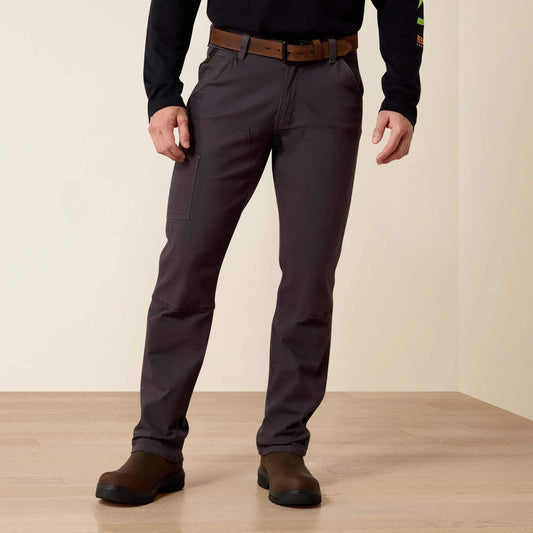 Rebar M4 Relaxed DuraStretch Made Tough Double Front Straight Pant Ariat Men|Work