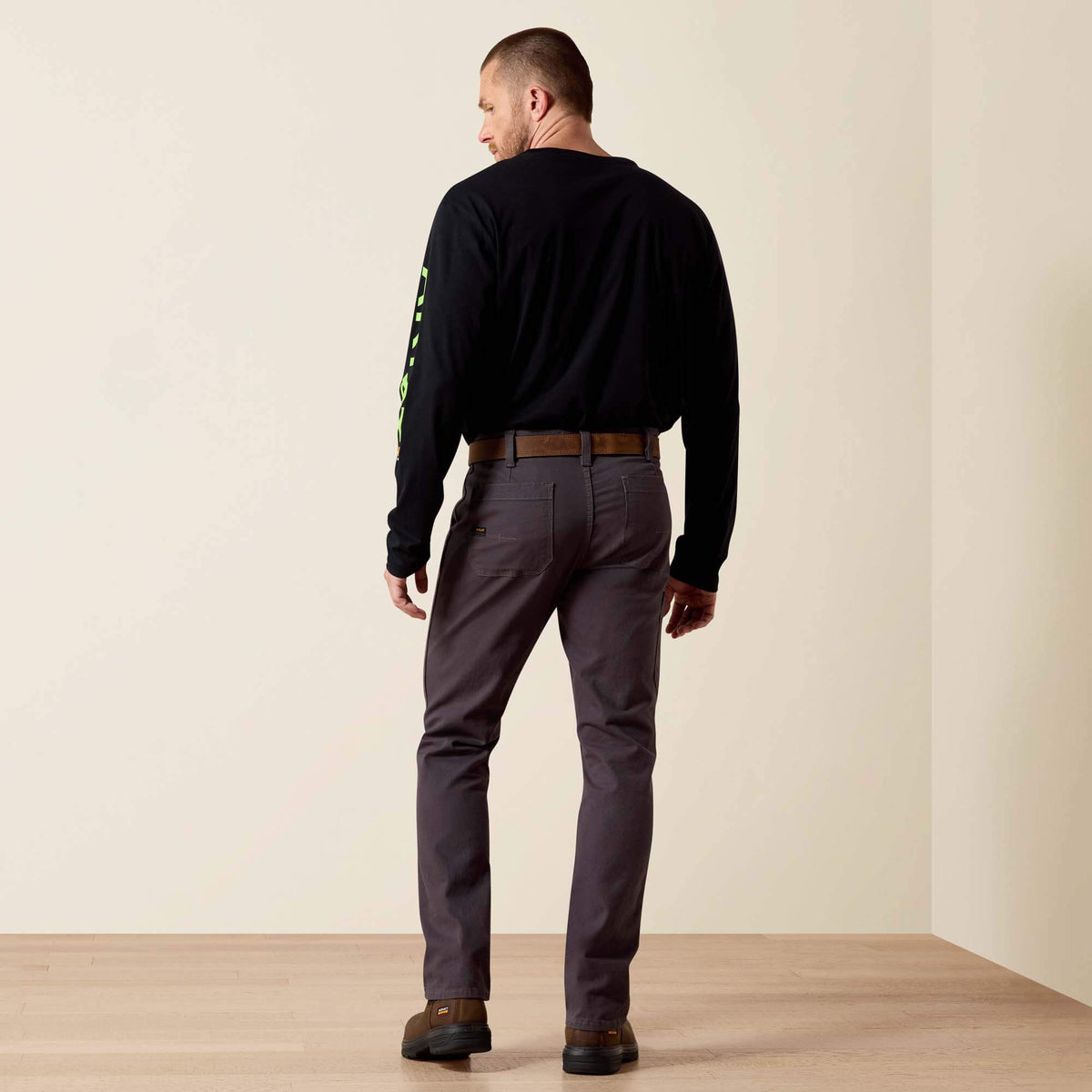 Rebar M4 Relaxed DuraStretch Made Tough Double Front Straight Pant Ariat Men|Work