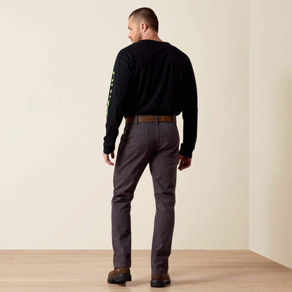 Rebar M4 Relaxed DuraStretch Made Tough Double Front Straight Pant Ariat Men|Work