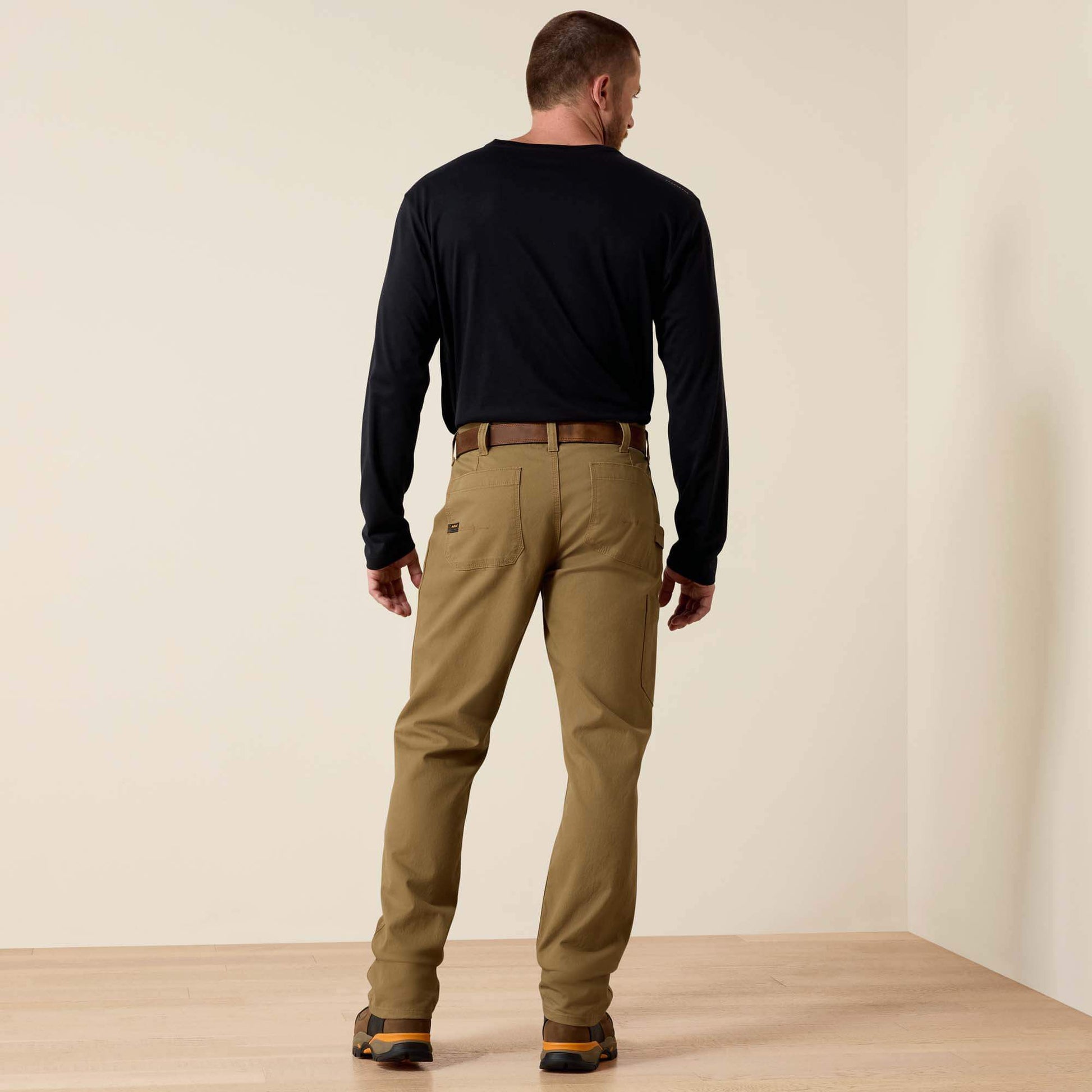 Rebar M4 Relaxed DuraStretch Made Tough Double Front Straight Pant Ariat Men|Work