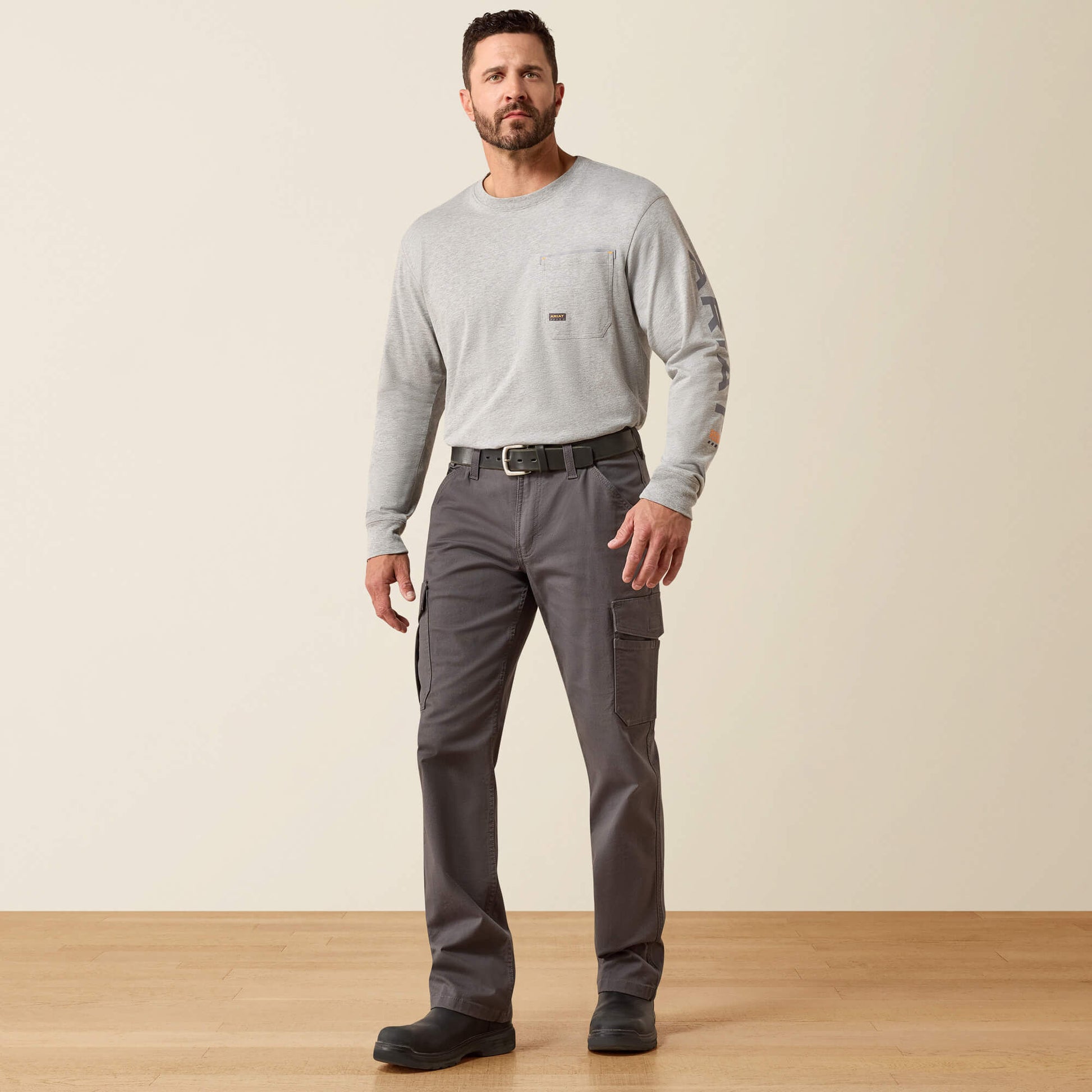 Rebar M4 Relaxed Made Tough Cargo Straight Pant Ariat Men|Work