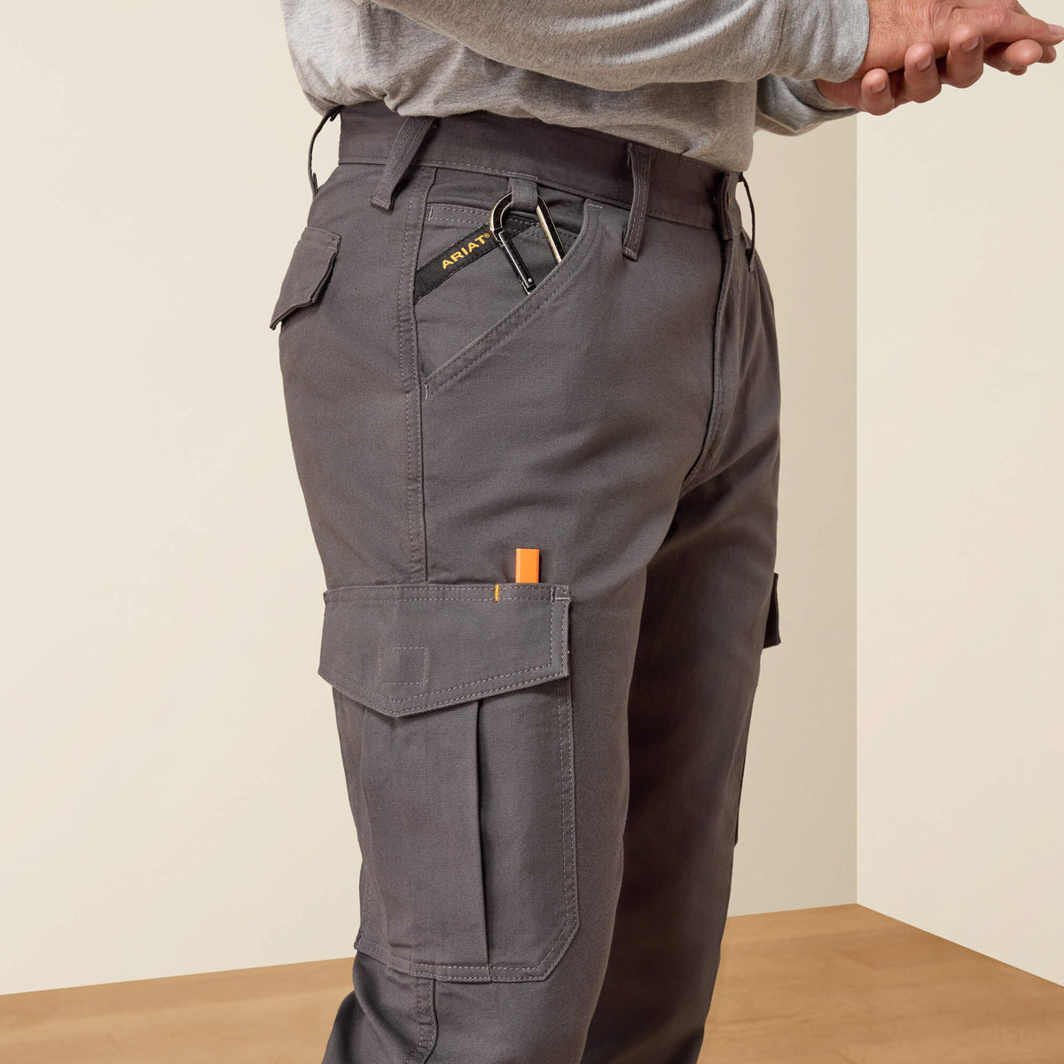 Rebar M4 Relaxed Made Tough Cargo Straight Pant Ariat Men|Work