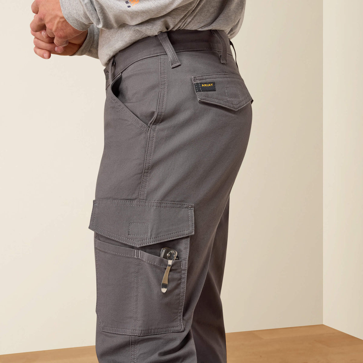 Rebar M4 Relaxed Made Tough Cargo Straight Pant Ariat Men|Work