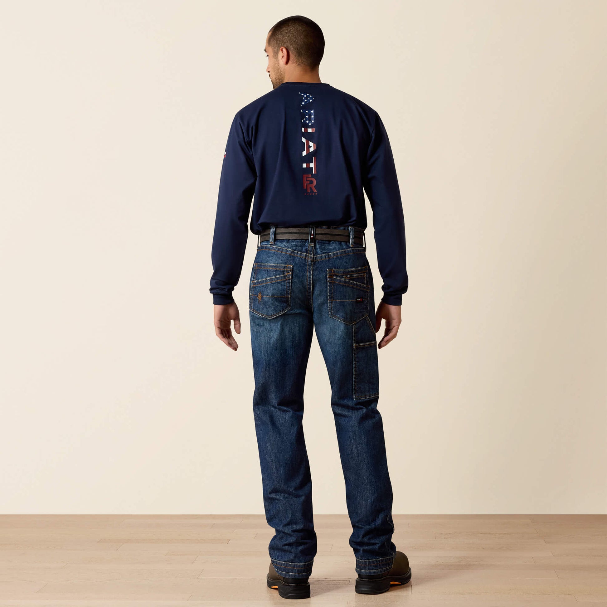 FR M4 Relaxed Workhorse Boot Cut Jean Ariat Men|Work