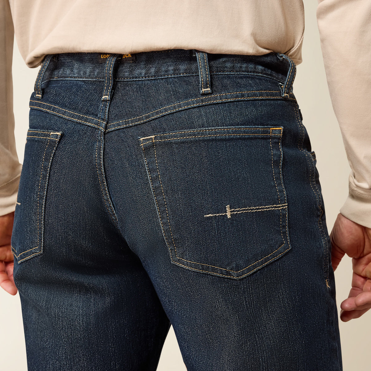 Rebar M4 Relaxed DuraStretch Basic Stackable Straight Leg Jean Ariat Men|Work