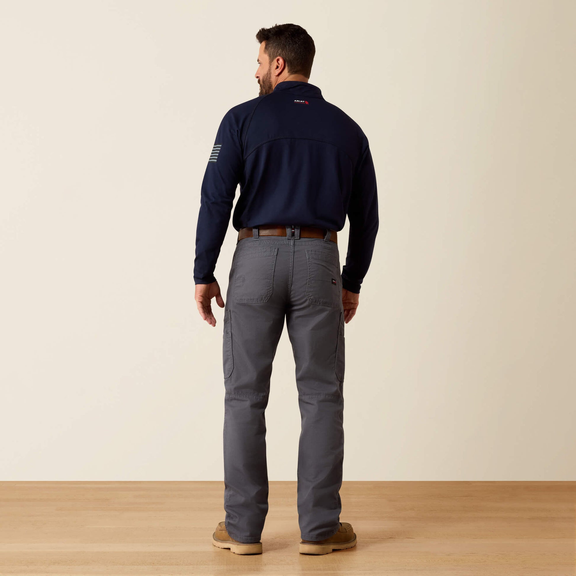 FR M5 Straight DuraStretch DuraLight Cordura Canvas Straight Pant Ariat Men|Work