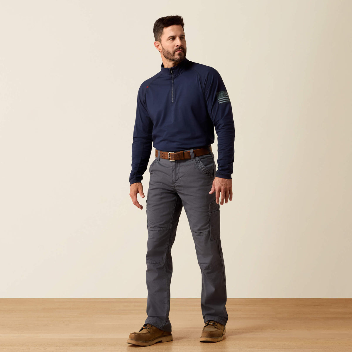 FR M5 Straight DuraStretch DuraLight Cordura Canvas Straight Pant Ariat Men|Work