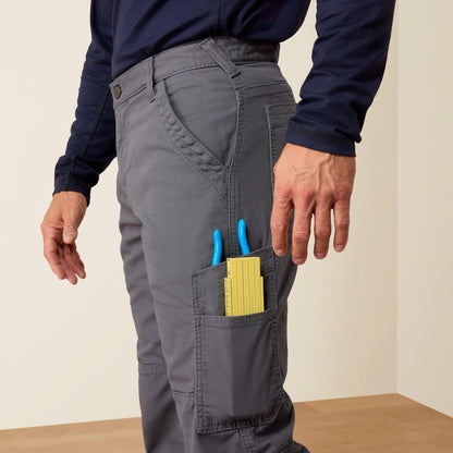 FR M5 Straight DuraStretch DuraLight Cordura Canvas Straight Pant Ariat Men|Work