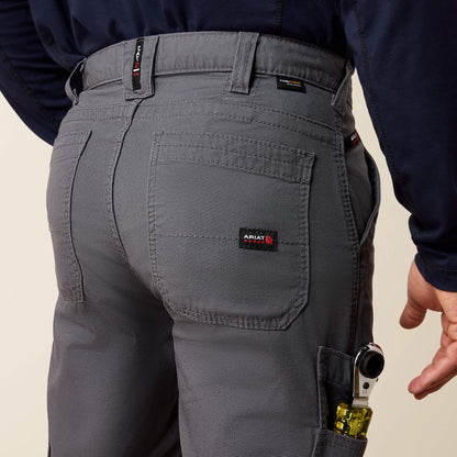 FR M5 Straight DuraStretch DuraLight Cordura Canvas Straight Pant Ariat Men|Work