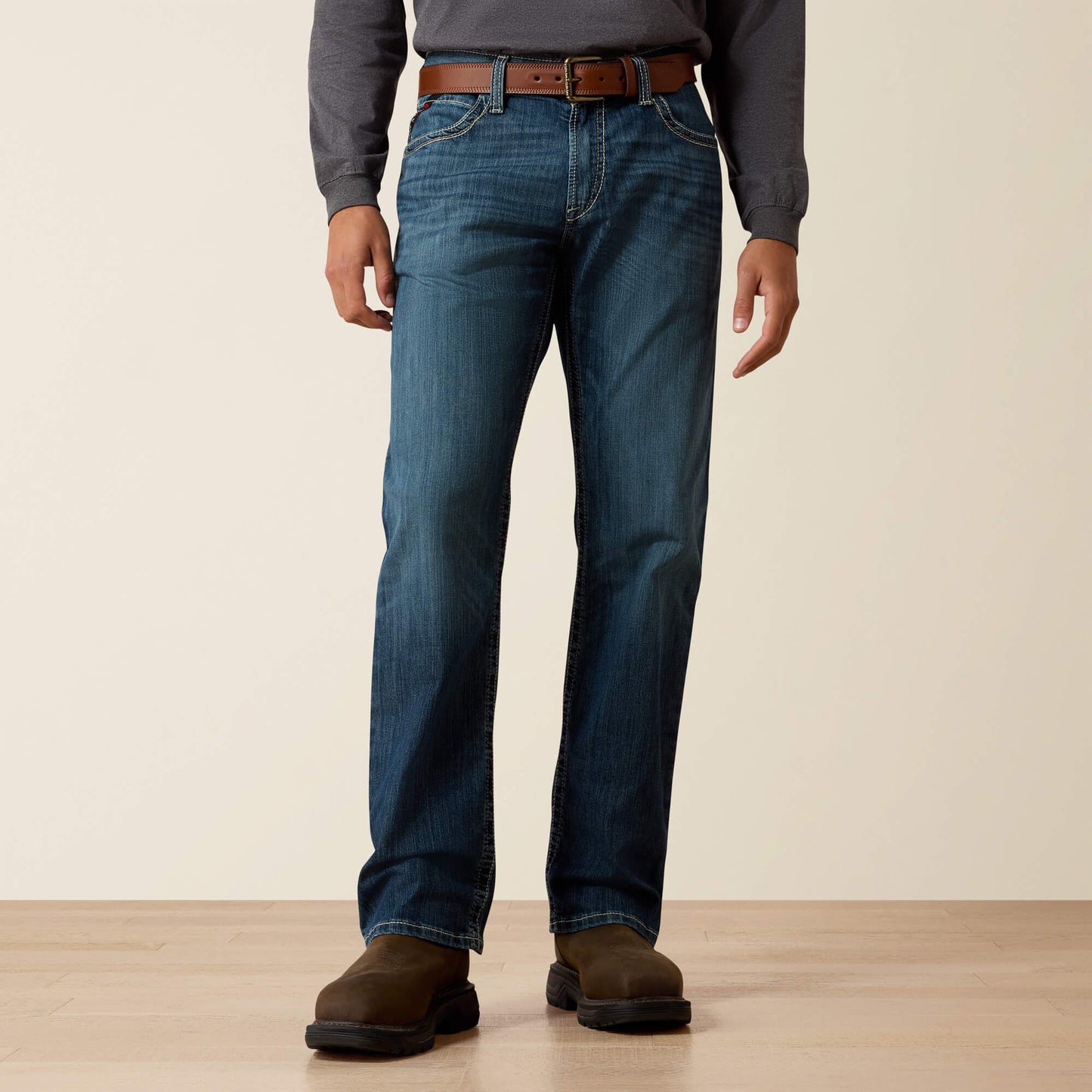 FR M4 Relaxed Stretch DuraLight Boundary Boot Cut Jean Ariat Men|Work