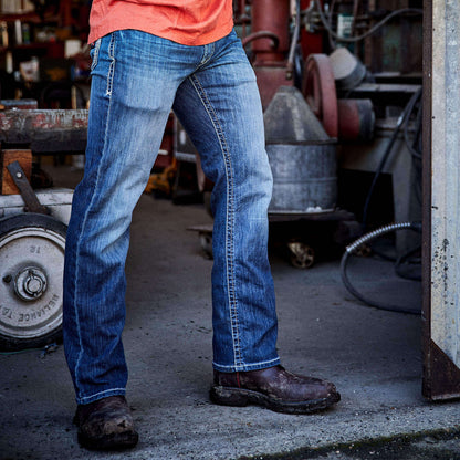 FR M4 Relaxed Stretch DuraLight Boundary Boot Cut Jean Ariat Men|Work