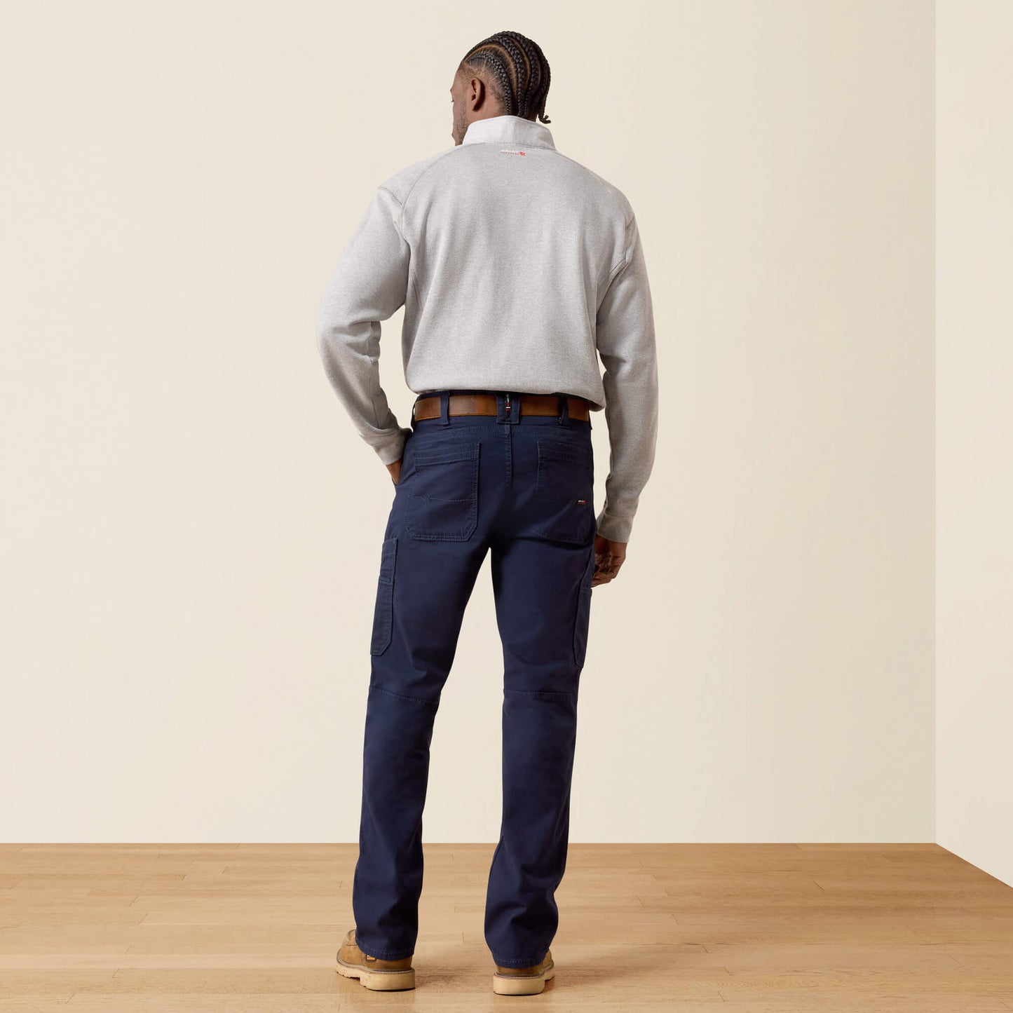 FR M5 Straight DuraStretch DuraLight Cordura Canvas Straight Pant Ariat Men|Work