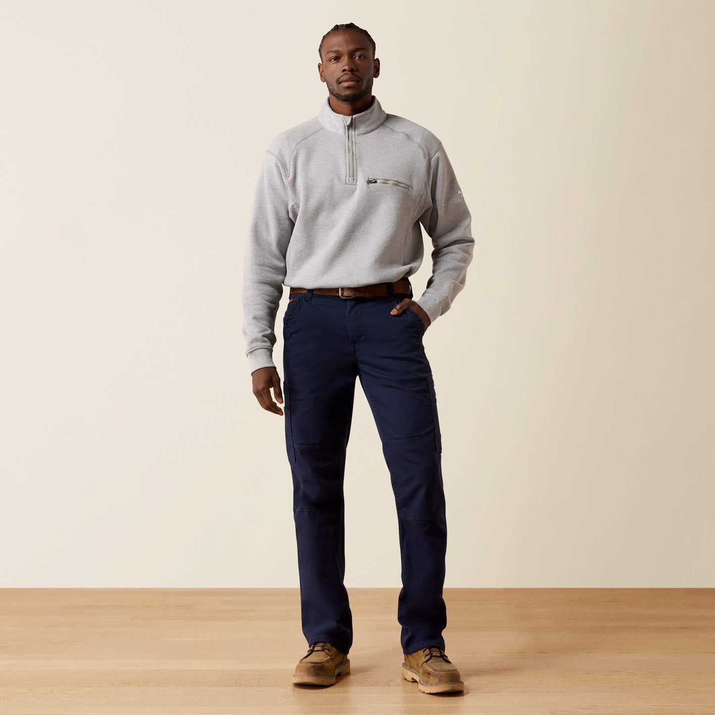 FR M5 Straight DuraStretch DuraLight Cordura Canvas Straight Pant Ariat Men|Work