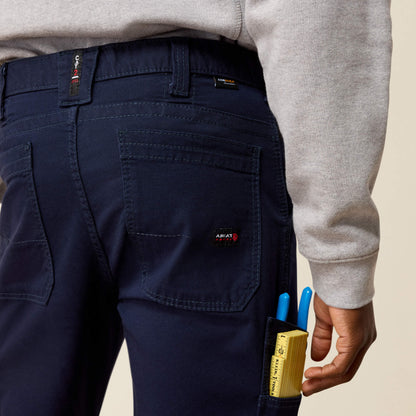 FR M5 Straight DuraStretch DuraLight Cordura Canvas Straight Pant Ariat Men|Work