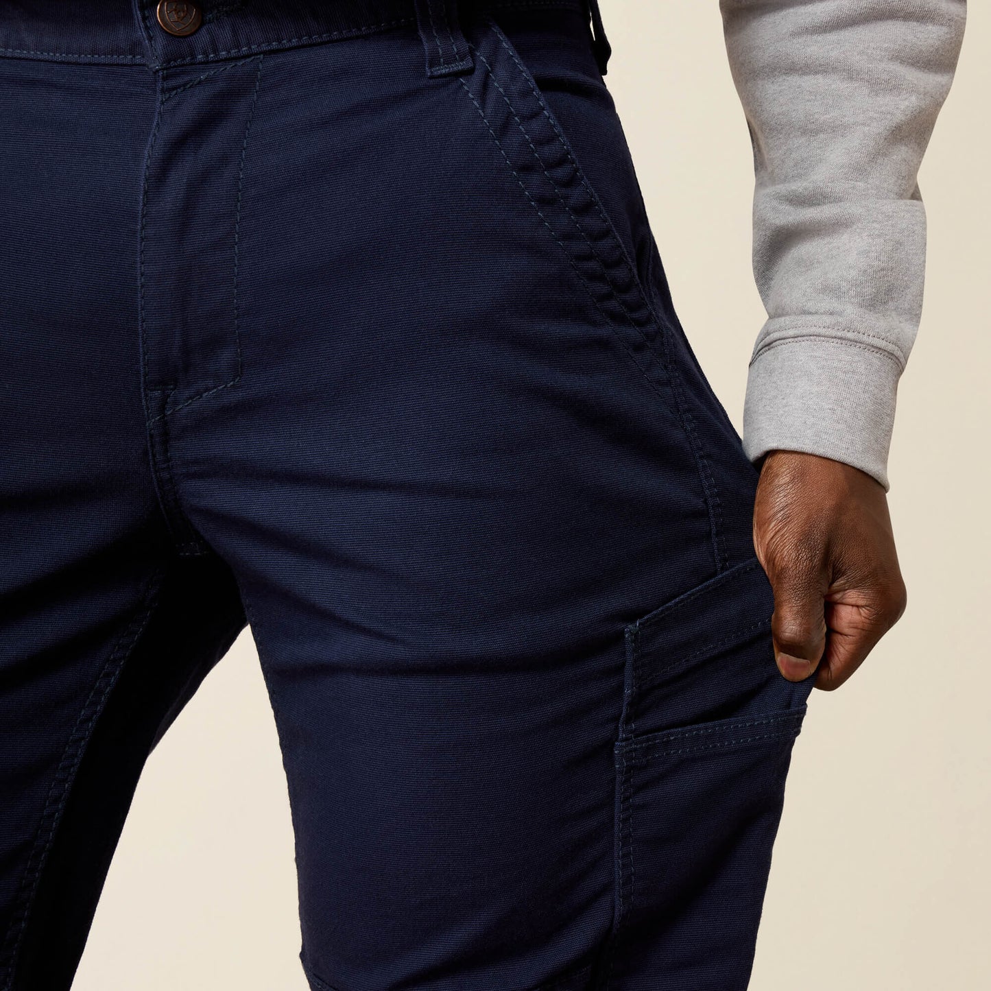 FR M5 Straight DuraStretch DuraLight Cordura Canvas Straight Pant Ariat Men|Work
